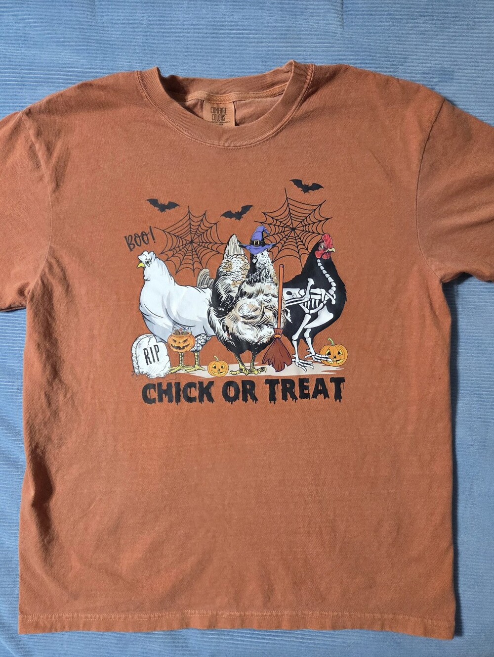 Chick or Treat Halloween Graphic Tee